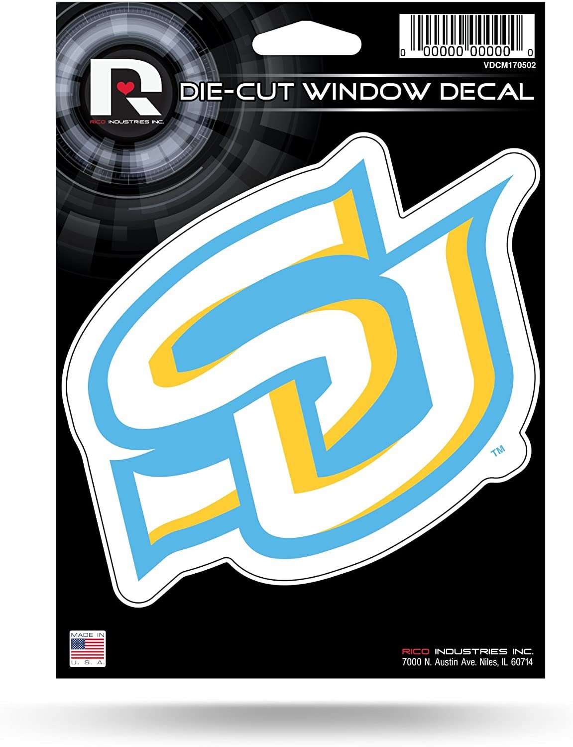 Southern University Jaguars 5 Inch Die Cut Flat Vinyl Decal Sticker Adhesive Backing
