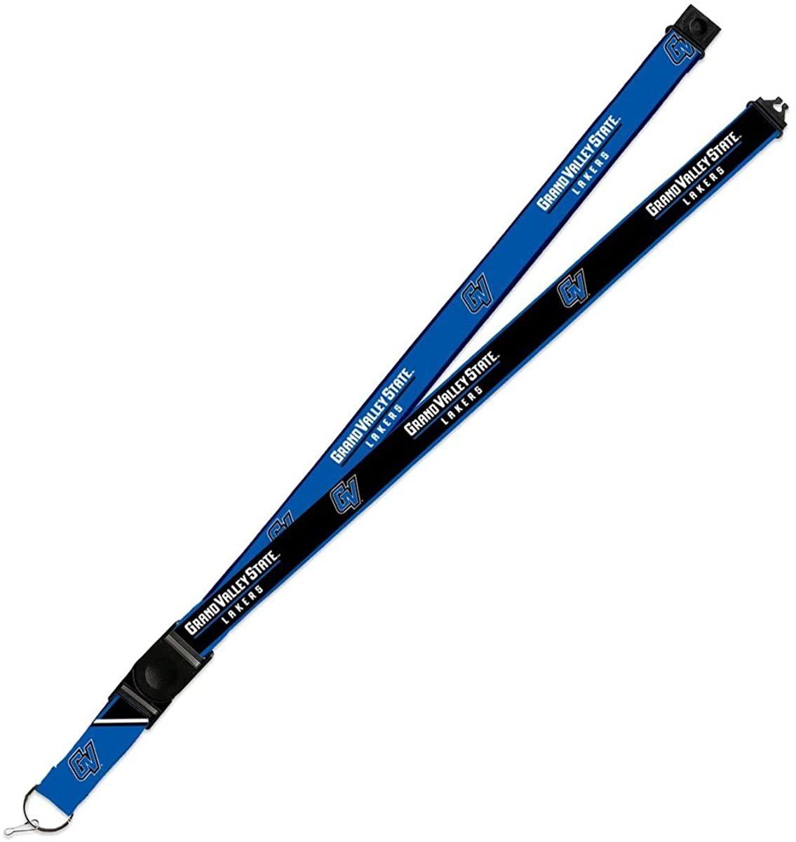 Grand Valley State Lakers Lanyard Keychain 2-sided Breakaway Clip University