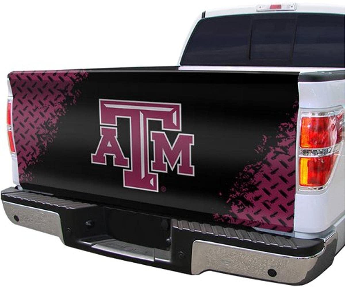 Texas A&M University Aggies Premium Tailgate Cover Truck Decal, Full Color Auto