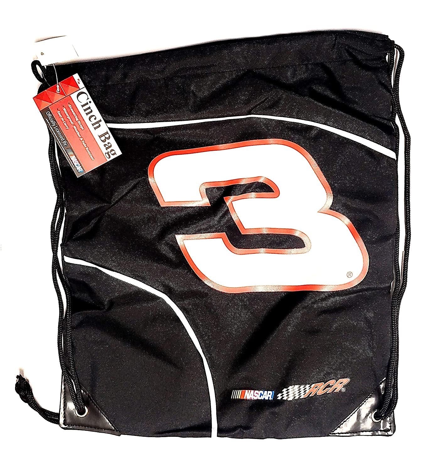 Dale Earnhardt Sr #3 Premium Cinch Bag Drawstring Backpack Senior Decal Emblem Racing
