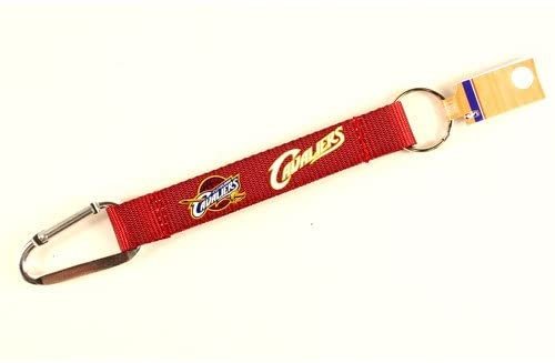 Cleveland Cavaliers Premium Carabiner Clip Keychain Combo, 8 Inch