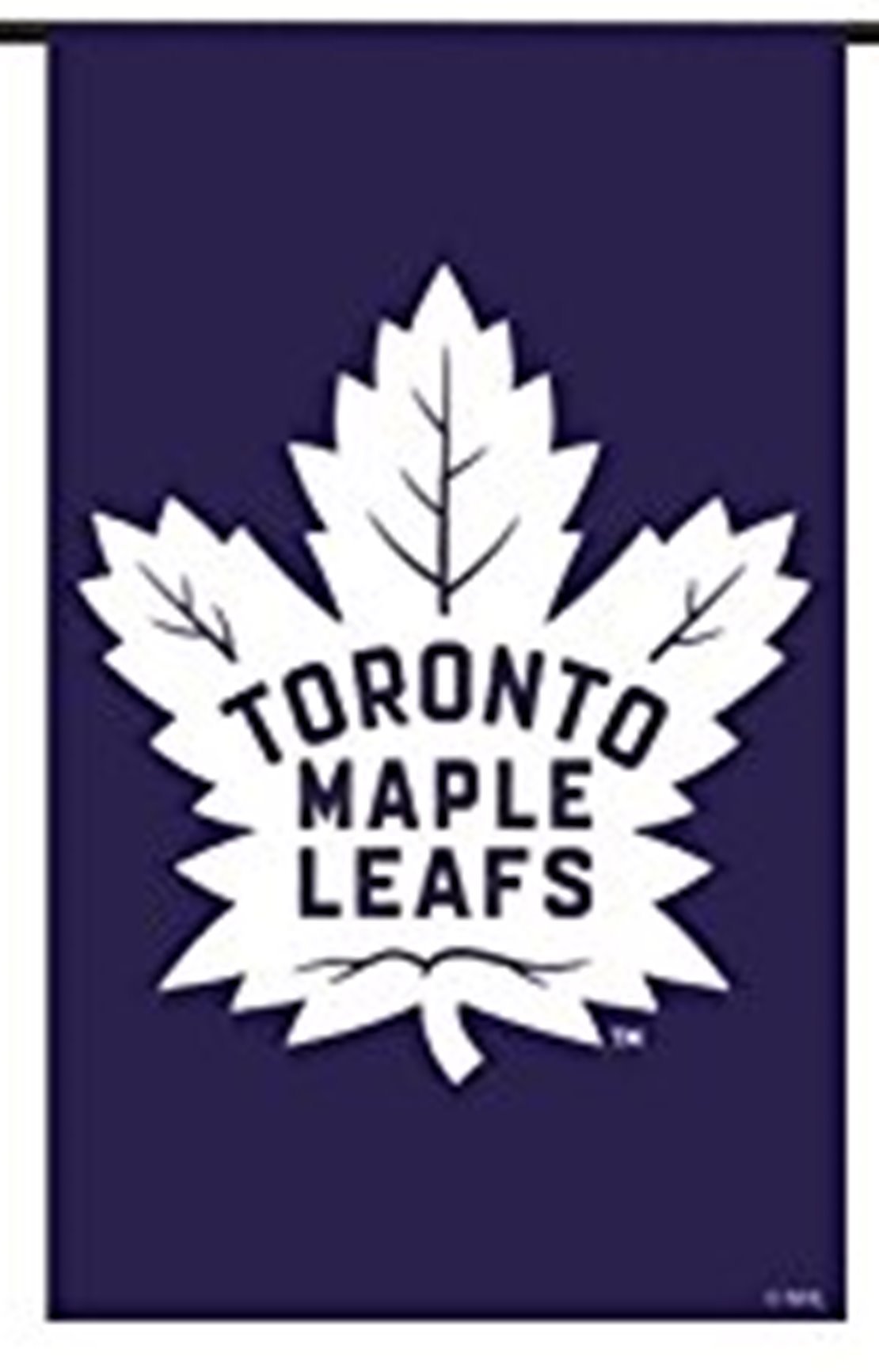 Toronto Maple Leafs Premium 2-Sided Garden Flag Banner, Embroidered Applique, 13x18 Inch