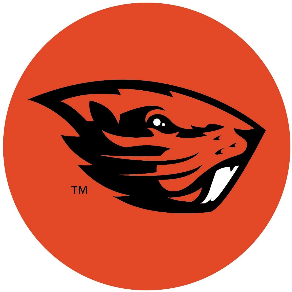 Oregon State Beavers Decal RR 4" Round Vinyl Auto Home Window Glass University of