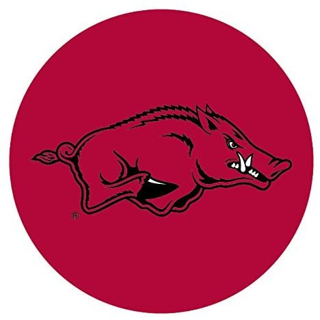 Arkansas Razorbacks RR 4" Round Vinyl Magnet Auto Home University of
