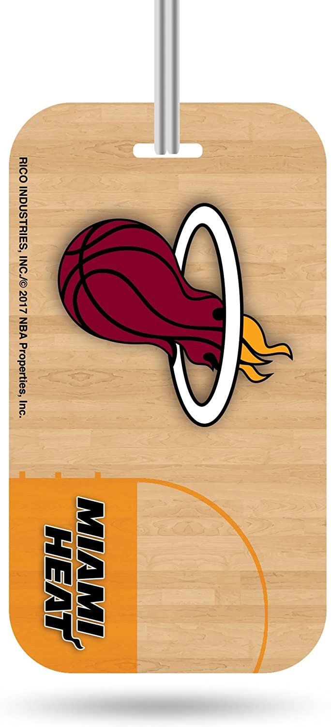 Miami Heat Team Luggage Tag Plastic