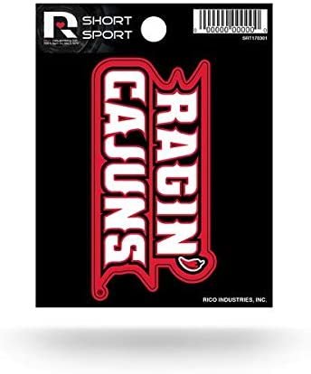 University of Louisiana at Lafayette Raging Cajuns 3 Inch Decal Sticker Die Cut Full Adhesive Backing