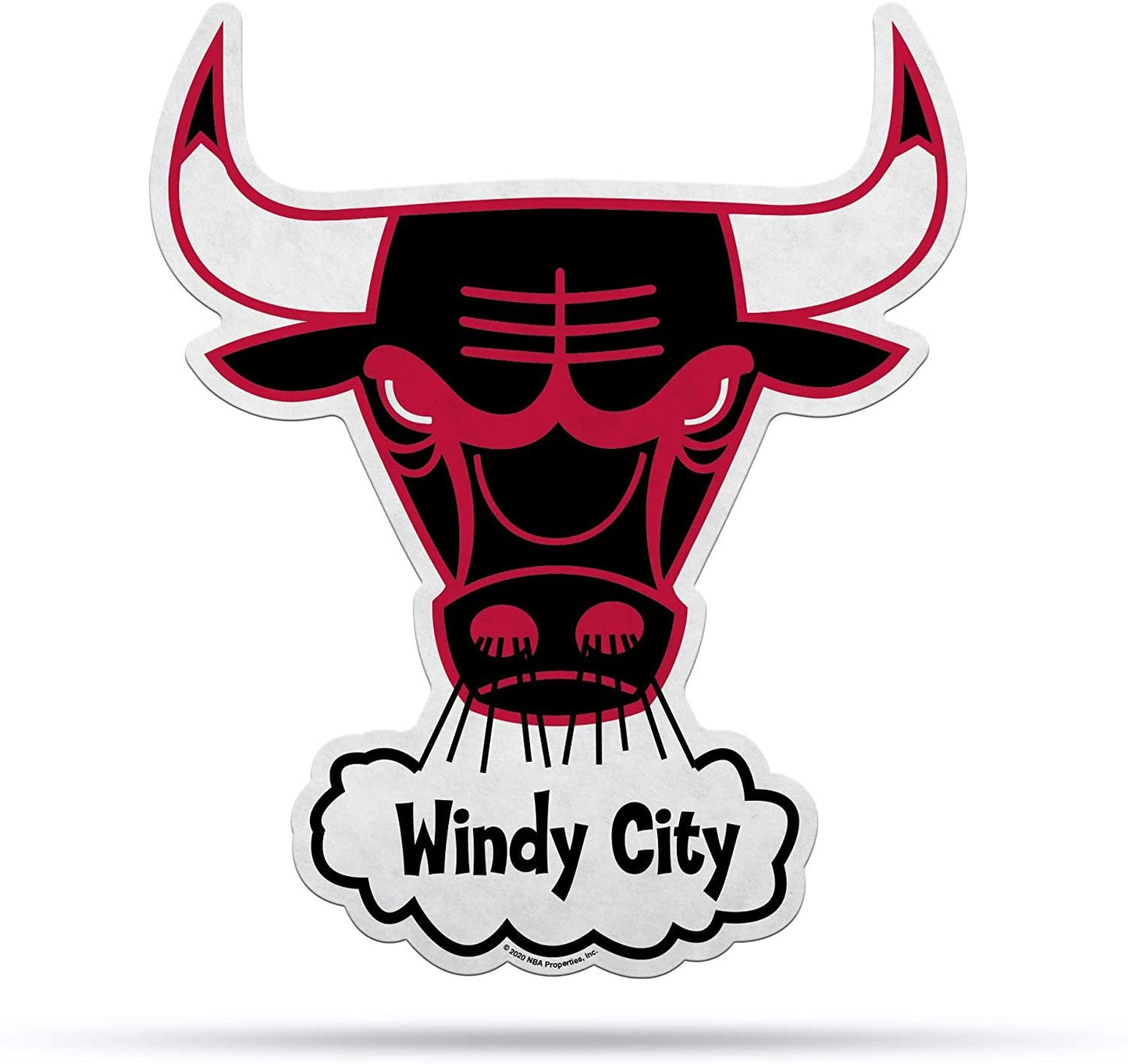 Chicago Bulls 18" Retro Logo Pennant Soft Felt
