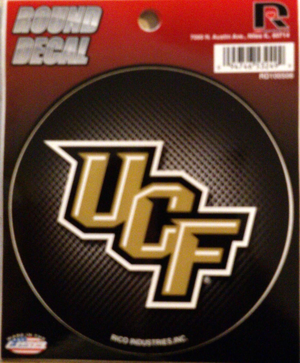 UCF Knights 4" Round Decal Sticker University of Central Florida
