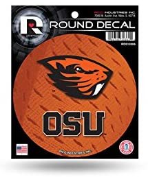 Oregon State Beavers 4" Round Decal University of