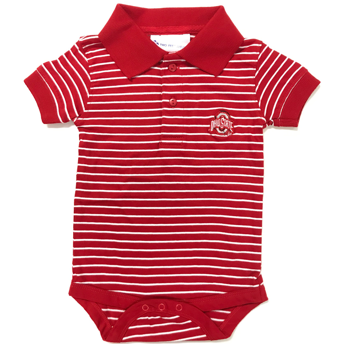 Ohio State Jersey Stripe Golf Creeper