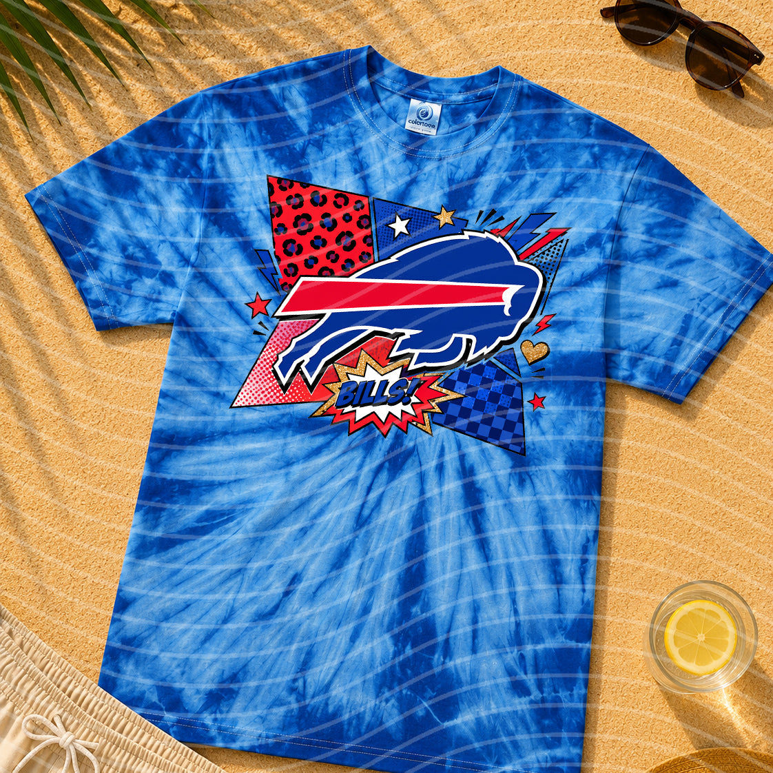 Bills Comic Graphic Tee