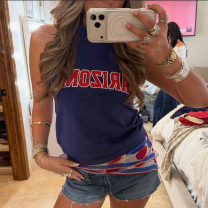 *new* Bedazzled University of Arizona High-Neck