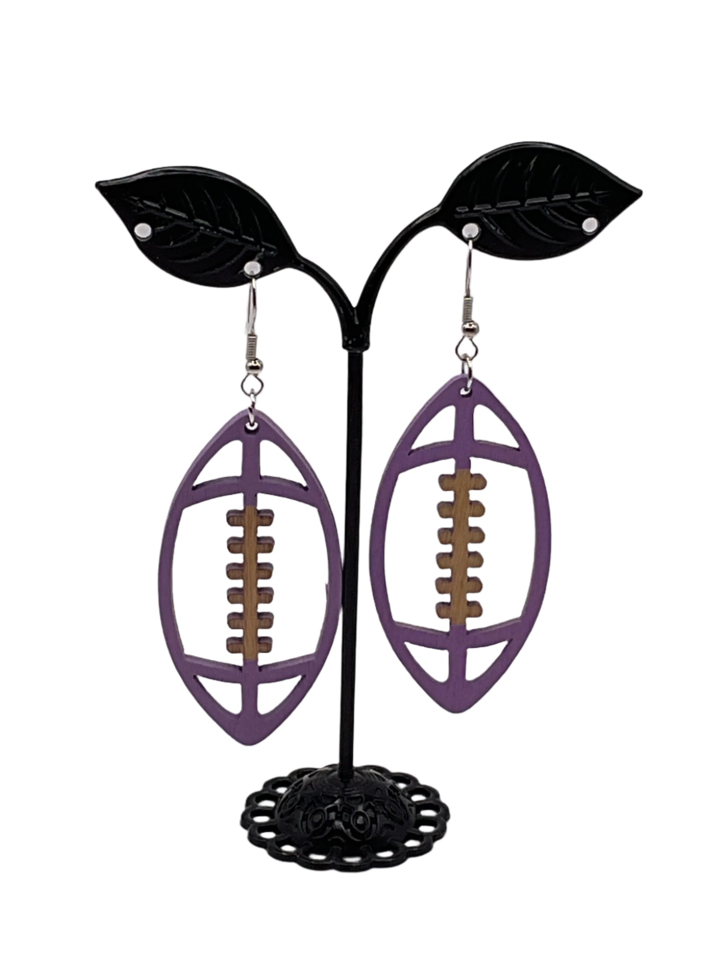 Football earrings 1
