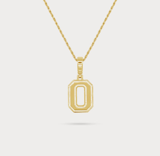 Gold Presidents Pendant and Chain - #0 Chase Daniel