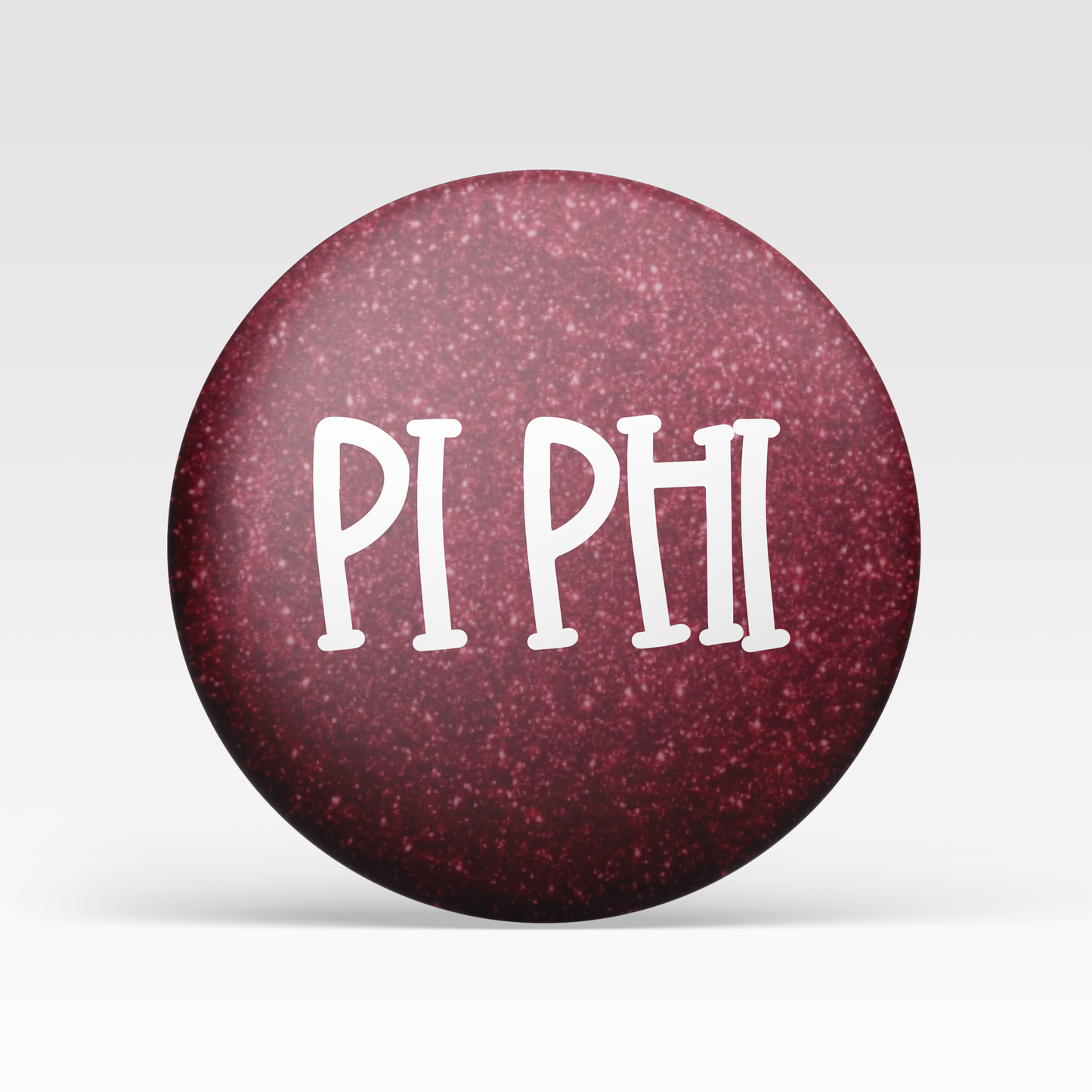 Pi Beta Phi Maroon Glitter