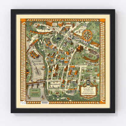 University of Minnesota Campus Map 1927