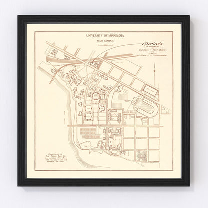 University of Minnesota Map 1936