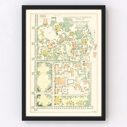 University of Minnesota Farm Map 1935