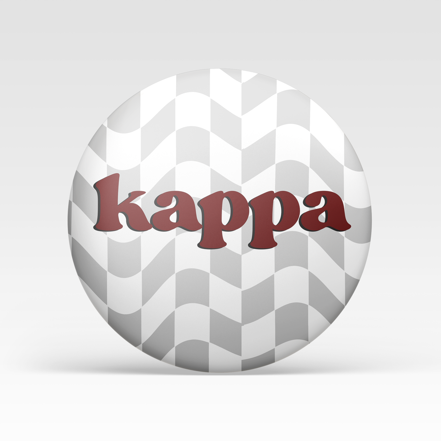 Kappa Kappa Gamma Checkered - Maroon