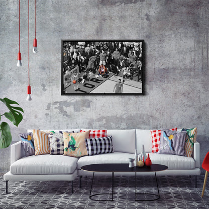 Kawhi Leonard Canvas Art – Raptors Game 7 Wall Decor