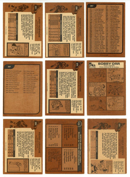 1975-76 O-PEE-CHEE HOCKEY COMPLETE SET BREAK - 17 CARDS PER BOX! 2 HOFERS PER BOX!