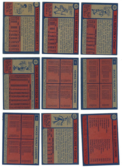 1974-75 Topps Basketball COMPLETE SET BREAK - 8 CARDS PER BOX! 2 or more HOFers per box!