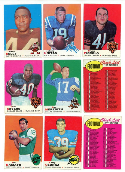 1969 TOPPS FOOTBALL COMPLETE SET BREAK - 6 CARDS PER BOX! (1) HOFER IN EVERY BOX!