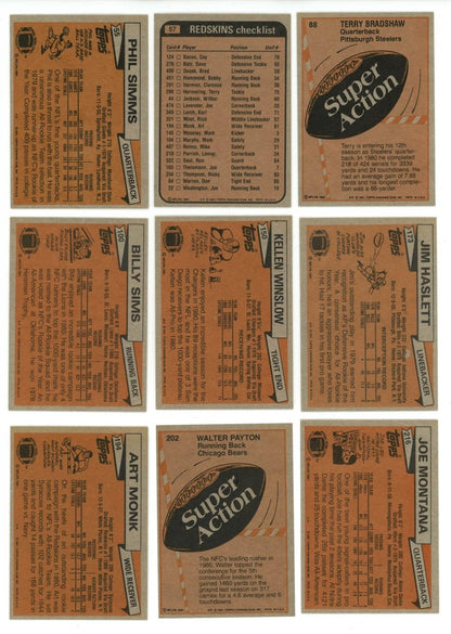 1981 TOPPS FOOTBALL COMPLETE SET BREAK - 24 CARDS PER BOX! 3 HOFERS PER BOX!
