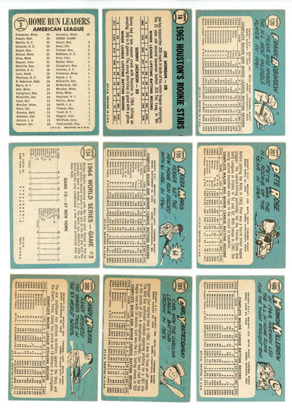 1965 TOPPS BASEBALL COMPLETE SET BREAK - 10 CARDS PER BOX! (1) HOFer & (1-2) High # Cards per box!