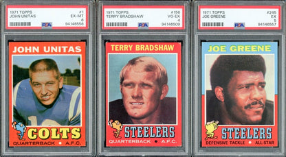 1971 TOPPS FOOTBALL COMPLETE SET BREAK - 10 CARDS PER BOX! 2 HOFERS per box!