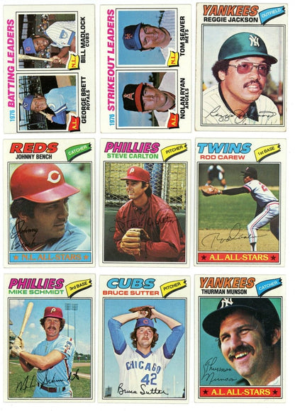 1977 TOPPS BASEBALL COMPLETE SET BREAK – 24 CARDS PER BOX! 2 HOFers in EVERY BOX!