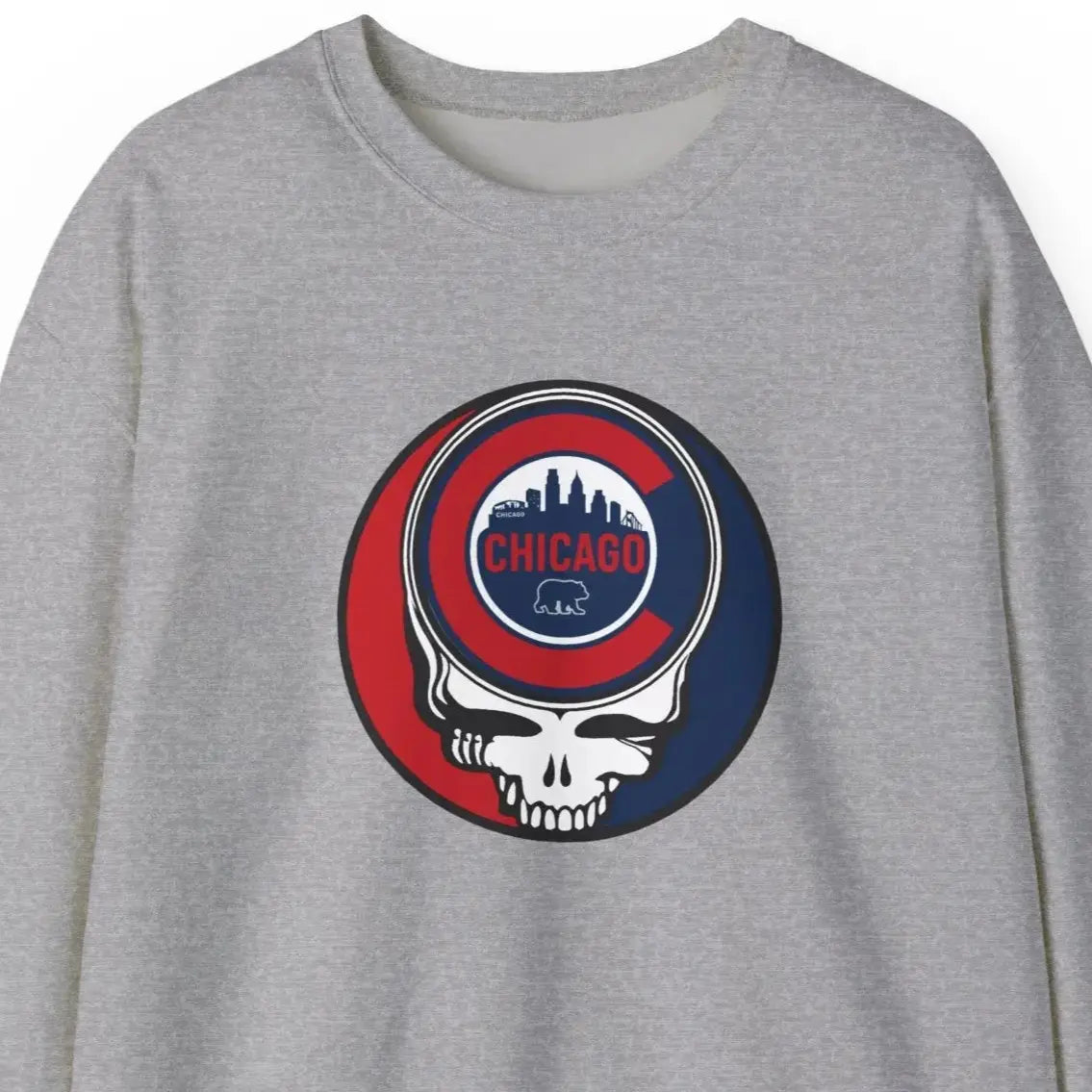 Chicago Cubs Original StealieCrewneck Sweatshirt