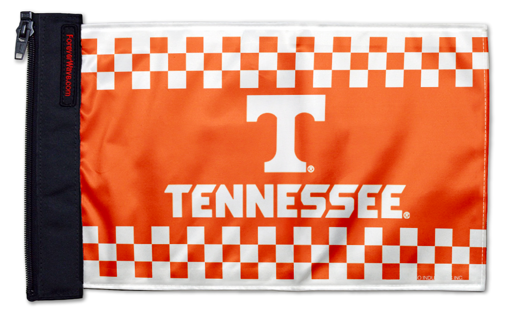 Tennessee 11"x17" Forever Wave Flag for Golf Carts
