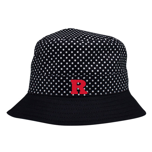 Rutgers Pin Dot Bucket Hat