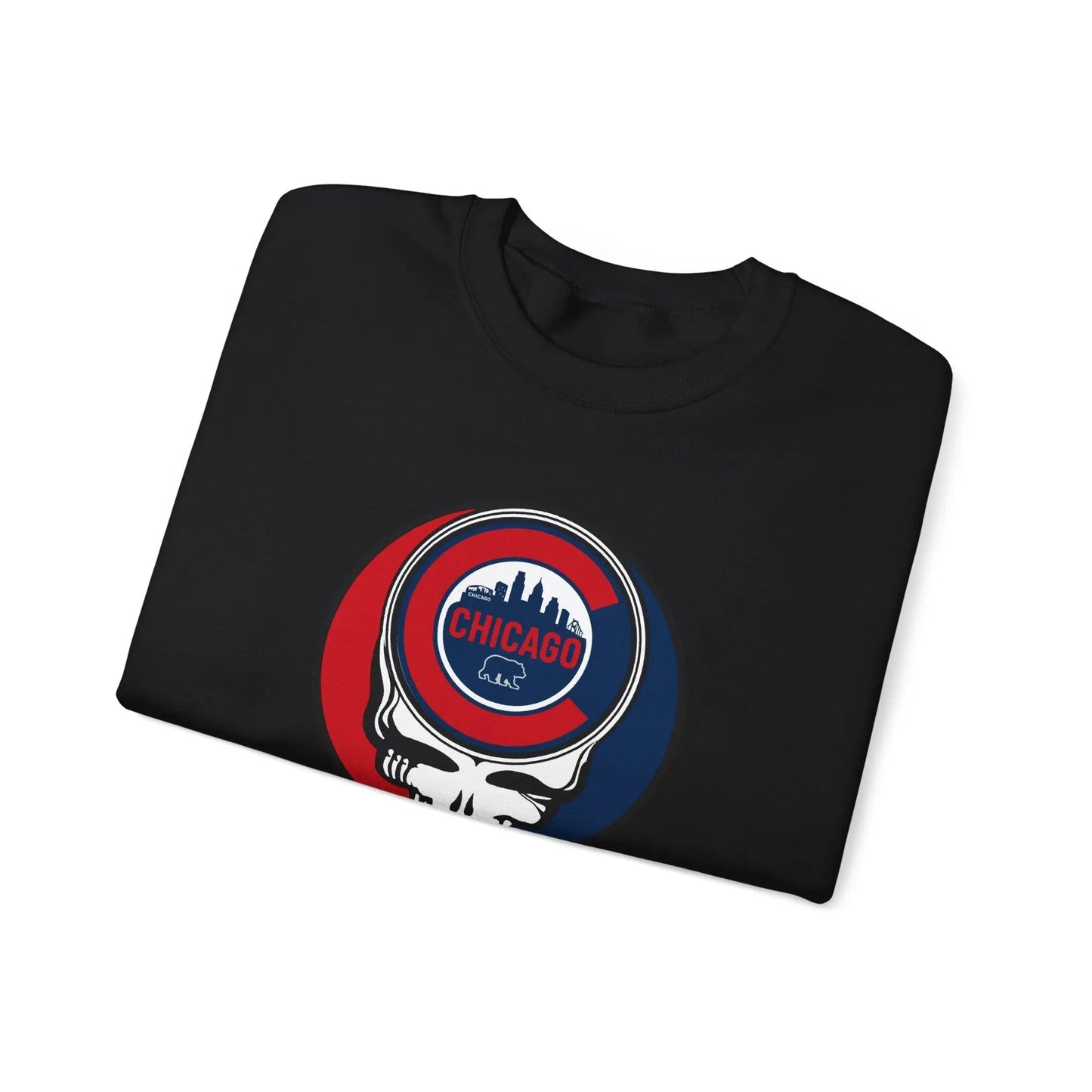 Chicago Cubs Original StealieCrewneck Sweatshirt