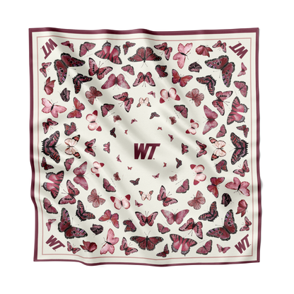 WTAMU Square Silk Scarf