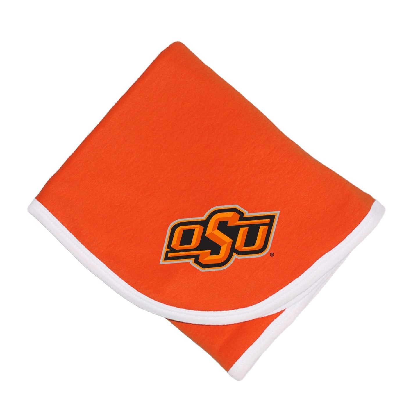 Oklahoma State Baby Blanket