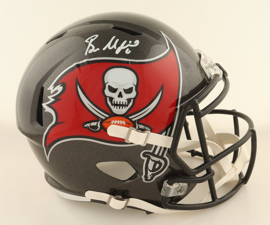 Baker Mayfield Signed Buccaneers Full-Size Speed Helmet (Beckett)