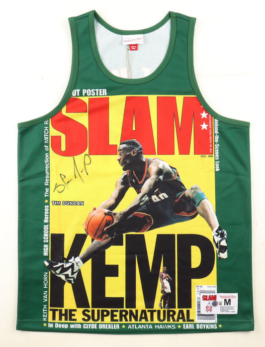 Shawn Kemp Signed SuperSonics Mitchell & Ness Authentic Jersey (Beckett)