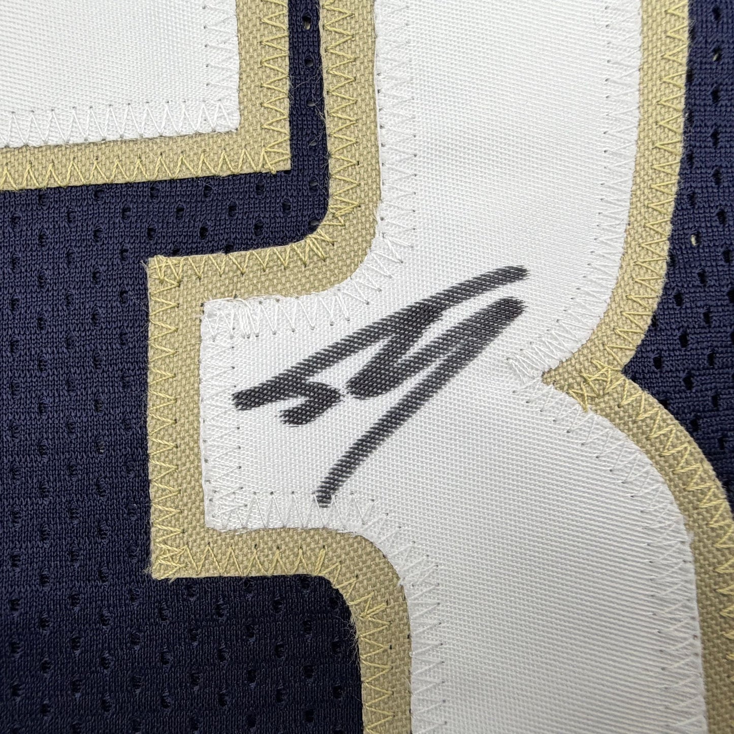 Autographed/Signed Shaquille Shaq O'Neal Cleveland Blue Basketball Jersey Beckett BAS COA