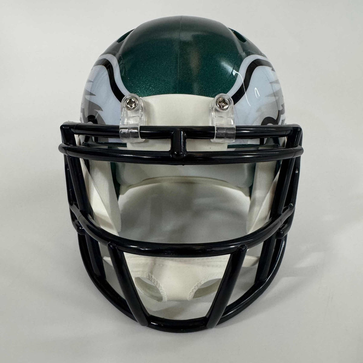 Autographed/Signed Jalen Carter Philadelphia Eagles Green Mini Football Helmet Beckett BAS COA