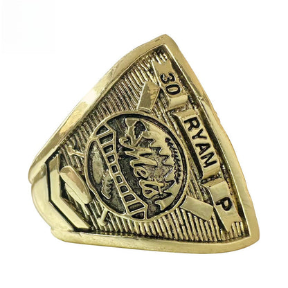 1969 New York Baseball Championship Replica Ring – Gold Alloy Fan Collectible