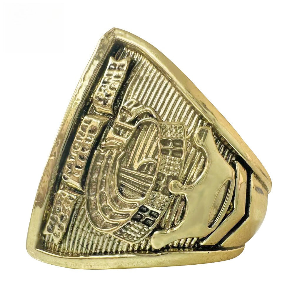 1969 New York Baseball Championship Replica Ring – Gold Alloy Fan Collectible