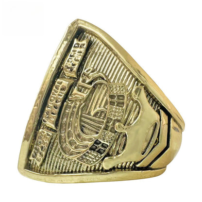 1969 New York Baseball Championship Replica Ring – Gold Alloy Fan Collectible