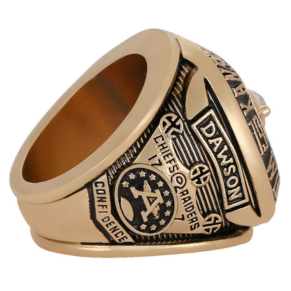 1969 Kansas City Championship Ring – Football Championship IV Commemorative Fan Collectible Gift