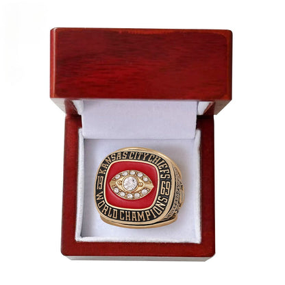 1969 Kansas City Championship Ring – Football Championship IV Commemorative Fan Collectible Gift
