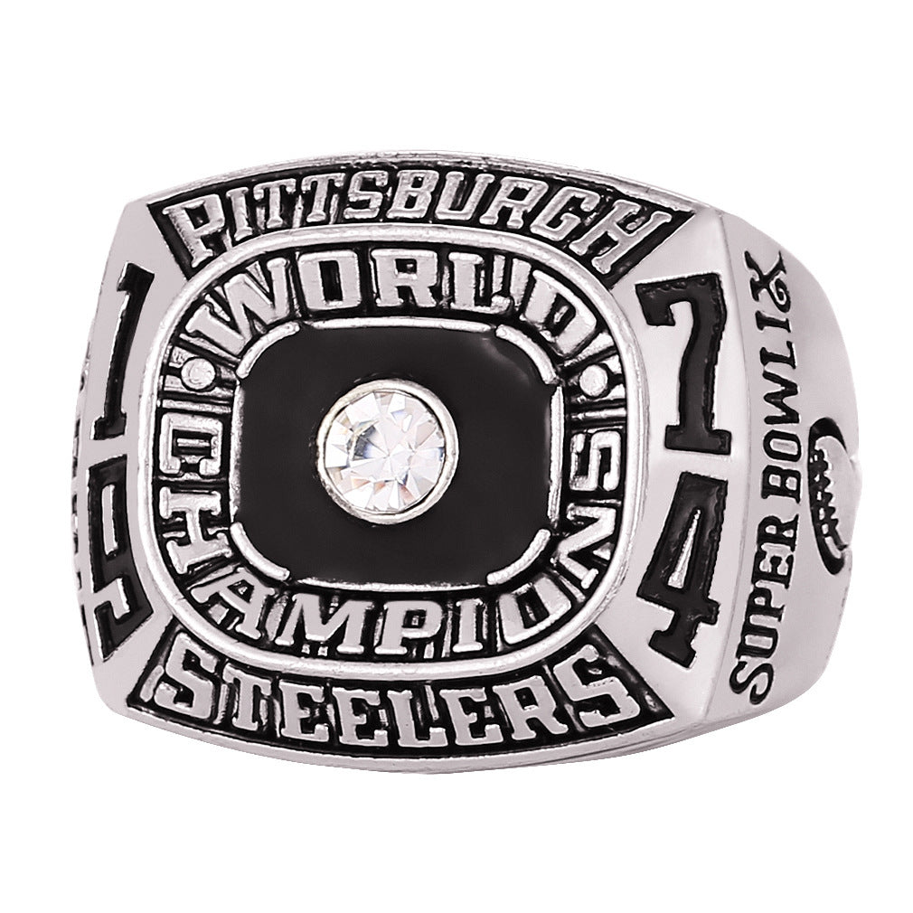 1974 Pittsburgh Football Championship IX Ring – Limited Edition Collector’s Memorabilia
