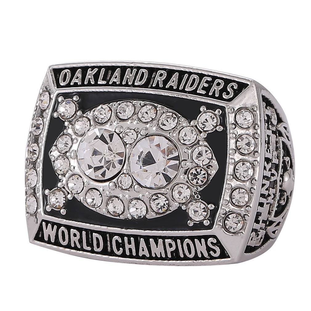 1980 Oakland Football Championship XV Ring – Limited Edition Rare Collectible Keepsake for Fans