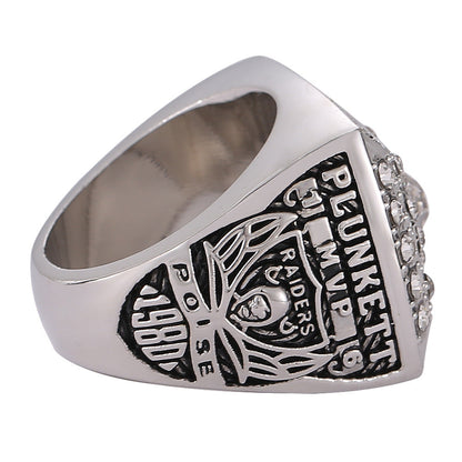 1980 Oakland Football Championship XV Ring – Limited Edition Rare Collectible Keepsake for Fans