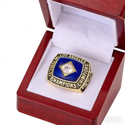 1981 Los Angeles Championship Ring Replica – GEY Fan Collectible Gift
